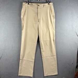 Mizzen+Main Baron Chino Athletic Fit Khaki Tan Performance Pants Mens 31x30